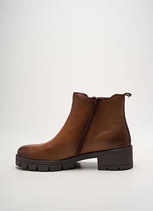 Bottines/boots talon bas talon de 4 à 6cm marron JANA femme