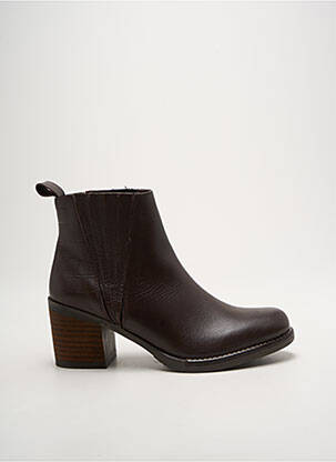 Bottines/boots talon bottier talon de 4 à 6cm marron OTTILIA femme