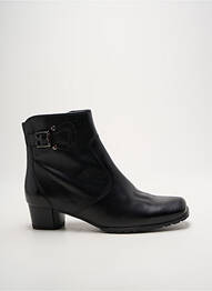 Bottines/boots matière lisse talon de 4 à 6cm noir JENNY femme