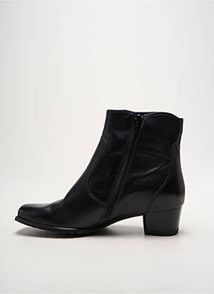 Bottines/boots matière lisse talon de 4 à 6cm noir JENNY femme