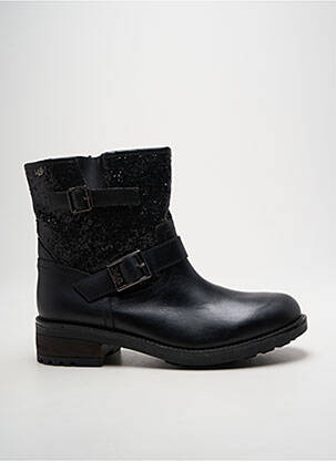 Bottines/boots talon bas talon de 4 à 6cm noir INITIALE PARIS femme