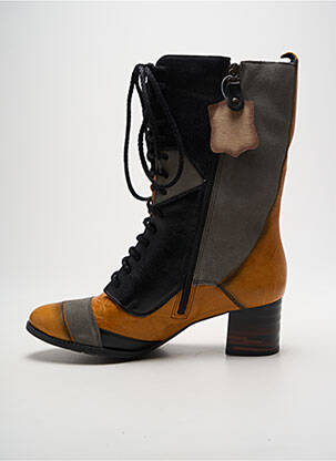 Bottes talon bottier talon de 4 à 6cm jaune MACIEJKA OBUWIE femme