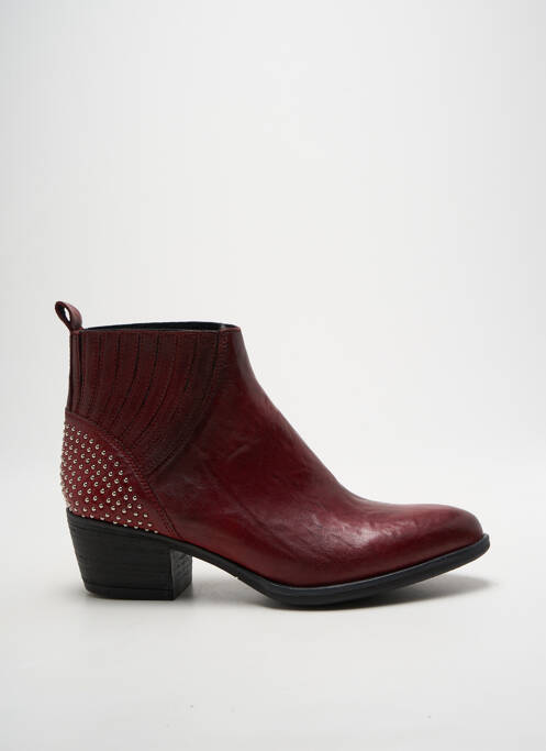 Bottines/Boots rouge MEDELLIN femme