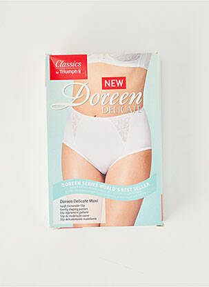 Culotte gainante effet matière satinée noir TRIUMPH femme
