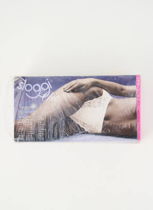 Culotte beige SLOGGI femme