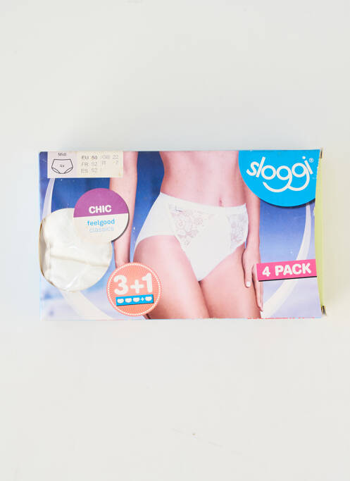 Culotte blanc SLOGGI femme
