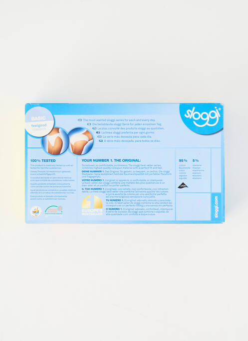 Culotte fond doublé blanc SLOGGI femme