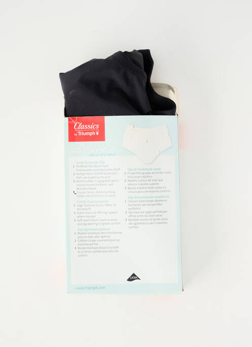 Culotte gainante noir TRIUMPH femme