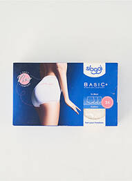 Culotte haute stretch blanc SLOGGI femme