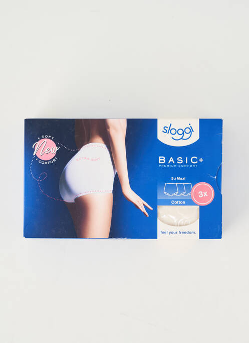 Culotte haute blanc SLOGGI femme