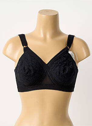Soutien-gorge sans armature haut soutien-gorge emboitant noir PLAYTEX femme
