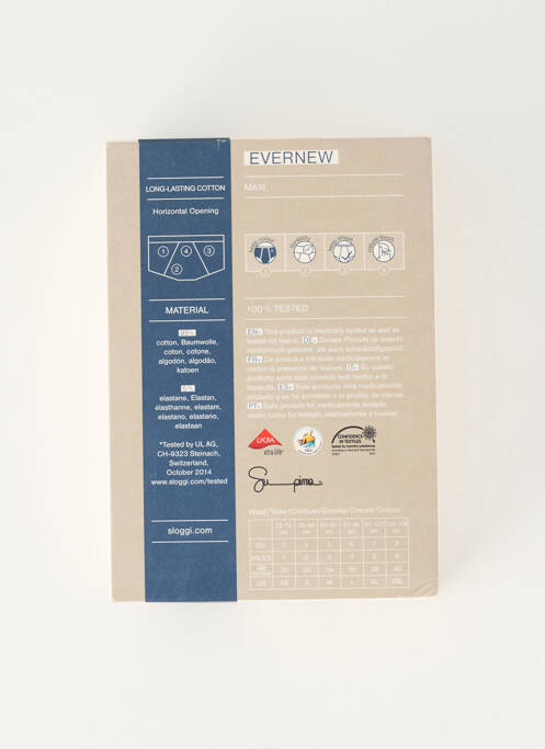 Boxer blanc SLOGGI homme