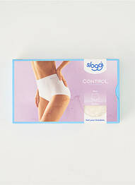 Culotte gainante stretch beige SLOGGI femme