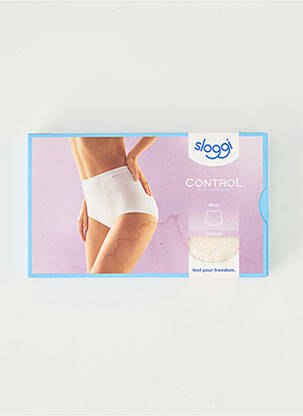 Culotte gainante stretch beige SLOGGI femme
