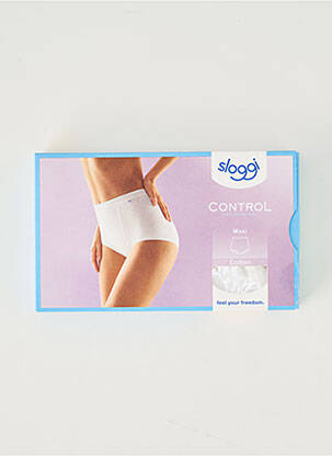 Culotte gainante blanc SLOGGI femme