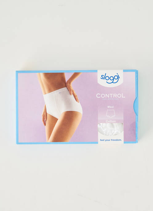 Culotte gainante blanc SLOGGI femme