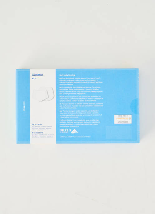 Culotte gainante blanc SLOGGI femme