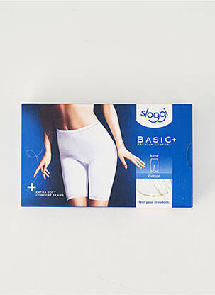 Panty stretch blanc SLOGGI femme