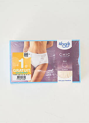 Culotte haute beige SLOGGI femme