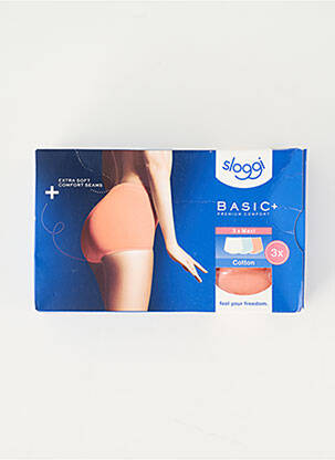 Culotte haute stretch orange SLOGGI femme