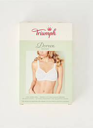 Soutien-gorge sans armature haut soutien-gorge emboitant blanc TRIUMPH femme