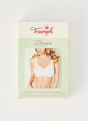 Soutien-gorge sans armature haut soutien-gorge emboitant blanc TRIUMPH femme