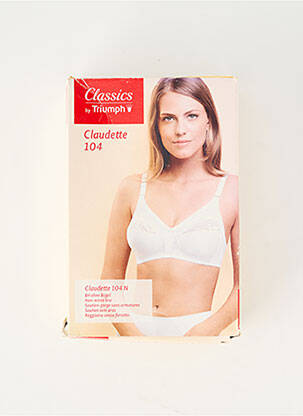 Soutien-gorge sans armature haut soutien-gorge emboitant blanc TRIUMPH femme