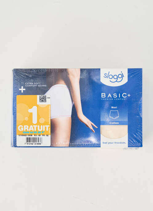 Culotte haute stretch beige SLOGGI femme
