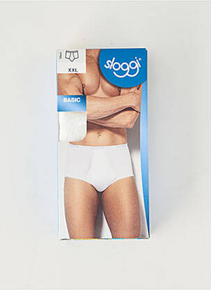 Boxer stretch blanc SLOGGI homme