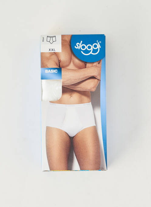 Boxer blanc SLOGGI homme
