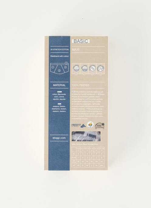 Boxer gris SLOGGI homme