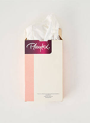 Soutien-gorge sans armature sans armature blanc PLAYTEX femme