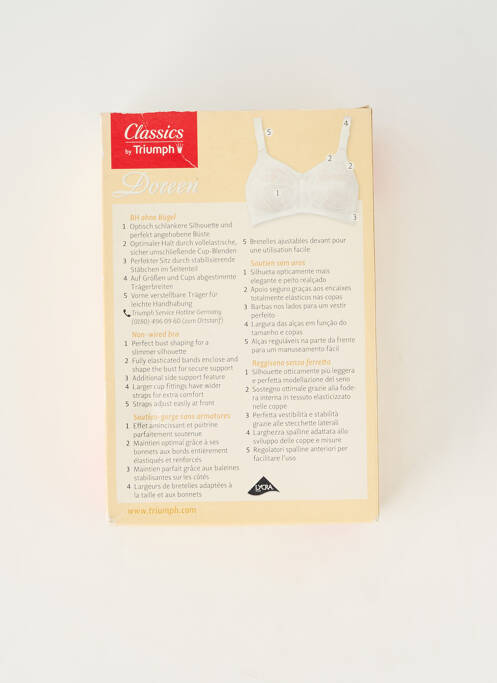 Soutien-gorge blanc TRIUMPH femme