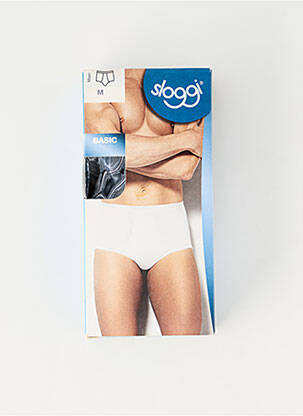 Boxer stretch gris SLOGGI homme