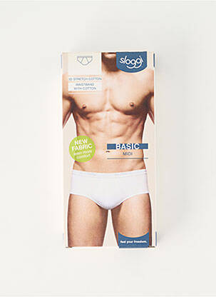 Boxer stretch gris SLOGGI homme