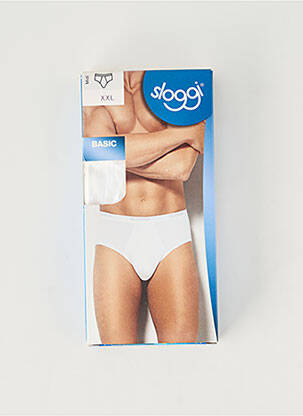 Slip stretch blanc SLOGGI homme
