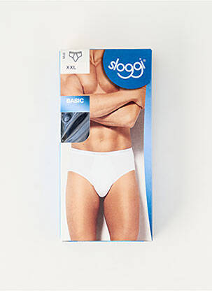 Slip stretch bleu SLOGGI homme