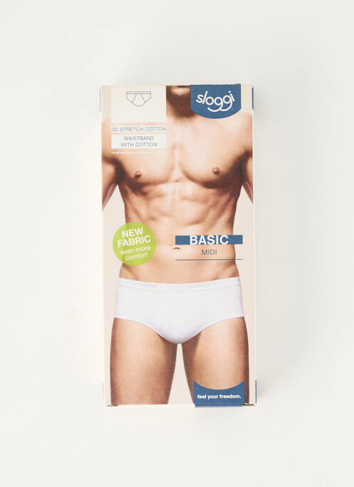 Boxer stretch gris SLOGGI homme