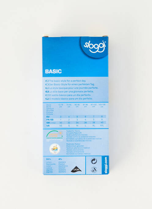 Slip bleu SLOGGI homme