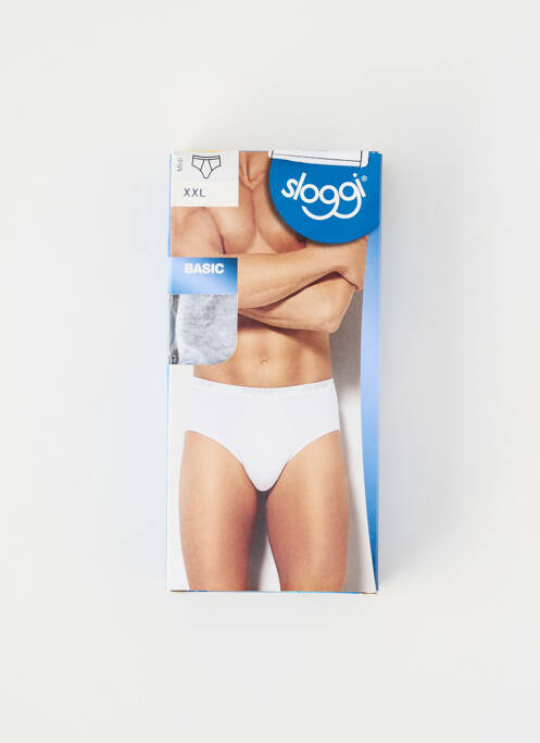 Slip gris SLOGGI homme