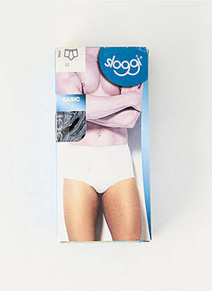 Boxer stretch gris SLOGGI homme