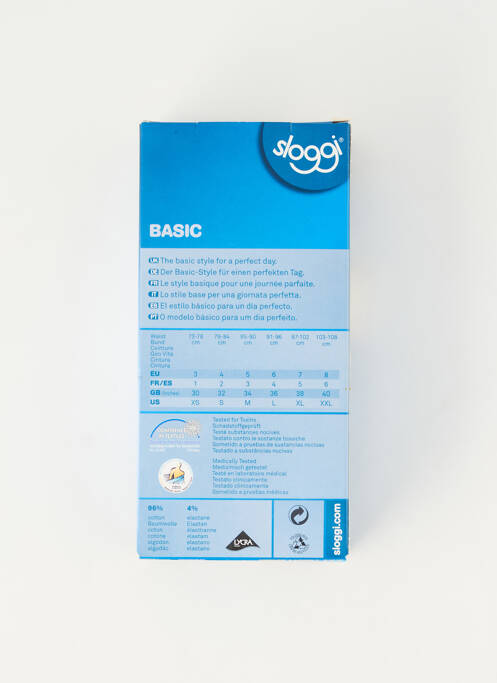 Boxer blanc SLOGGI homme