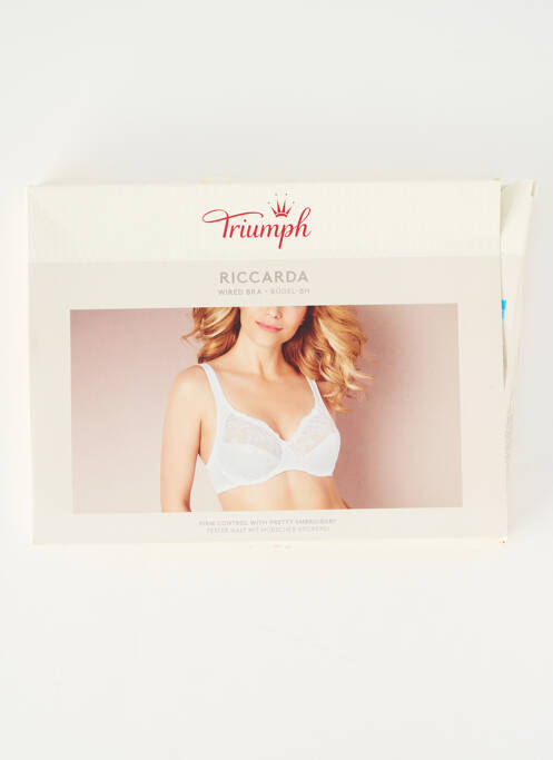 Soutien-gorge blanc TRIUMPH femme