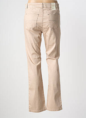 Pantalon droit stretch taille normale beige VIDY'L femme