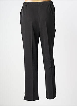 Pantalon droit tissage crêpe taille normale noir 20/20 femme