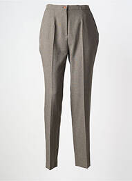 Pantalon slim taille normale taille normale marron 20/20 femme