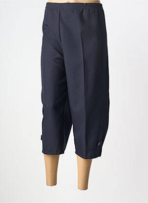 Pantacourt coupe droite taille normale bleu 20/20 femme