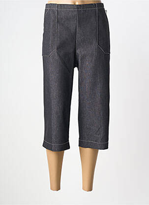 Pantacourt stretch taille normale gris 20/20 femme