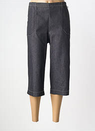Pantacourt coupe droite taille normale gris 20/20 femme