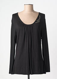 T-shirt manches longues manches longues noir 20/20 femme